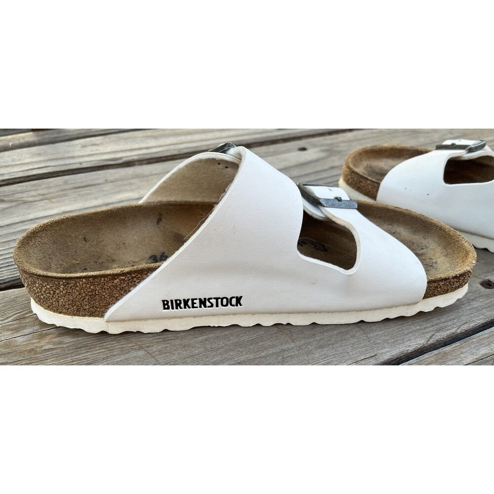 Birkenstock Arizona Women’s 36 US 5 Slide Sandals - White - Picture 14 of 16
